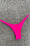 Sultry Thong Bottom In Neon Pink